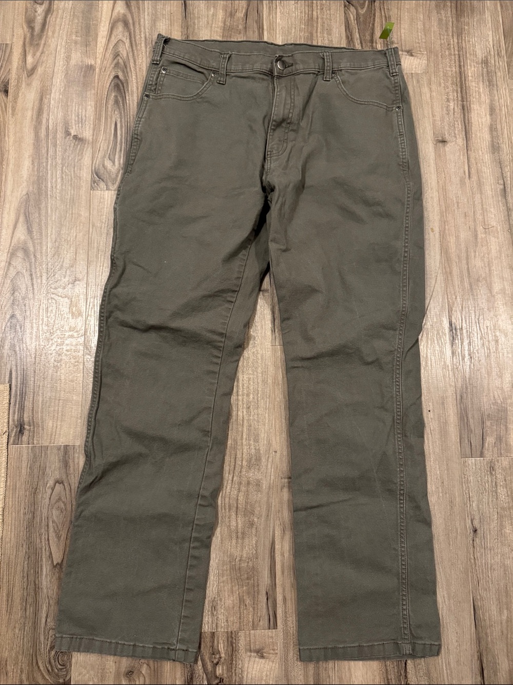 Dickies Olive Green Men's Straight Chinos